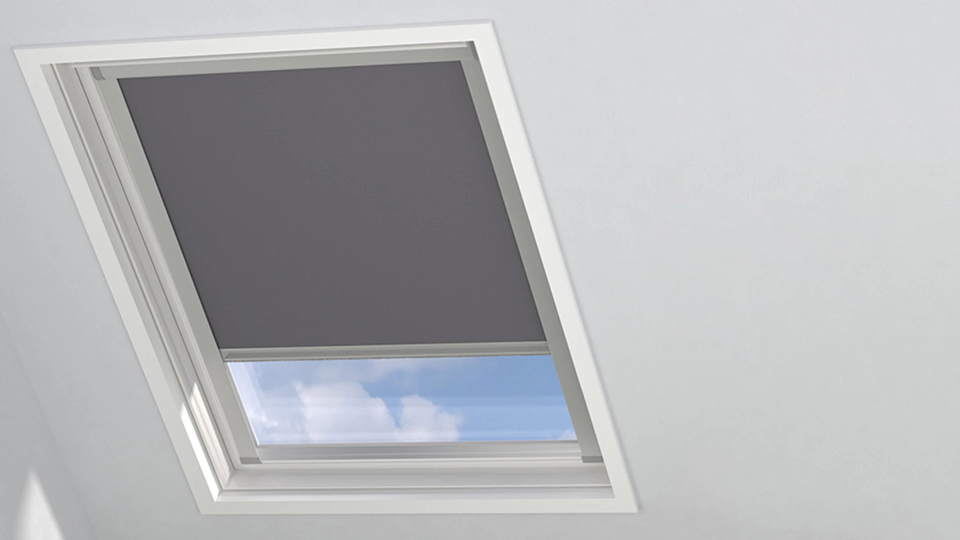 planeo Dachfenster Rollo C02 - Cool Grey 38,3 x 54 cm