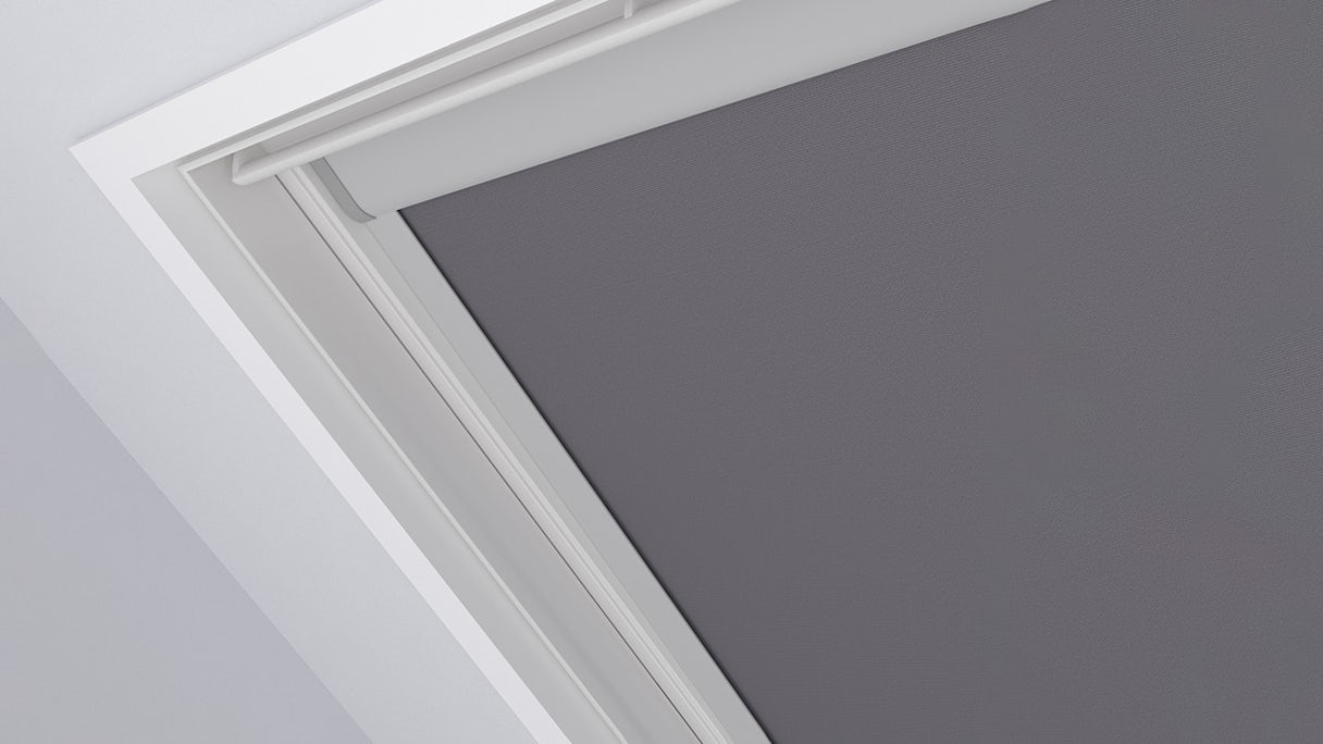 planeo Dachfenster Rollo U04 - Cool Grey 117,4 x 74 cm
