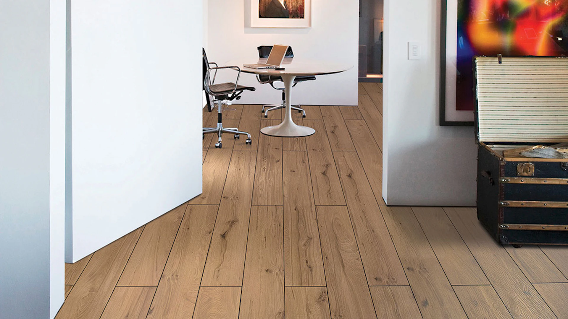 Wicanders click cork flooring - Wood Essence Oak Rustic Prime - NPC Sealed