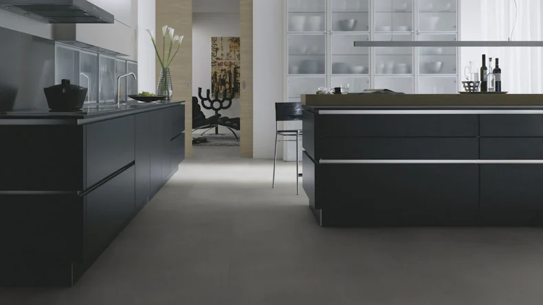 Wineo Klebevinyl - 800 tile L Solid Grey (DB00097-3)