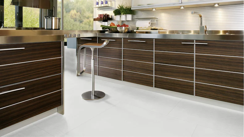 Wineo Vinile adesivo - 800 tile XL Solid White (DB00102-2)