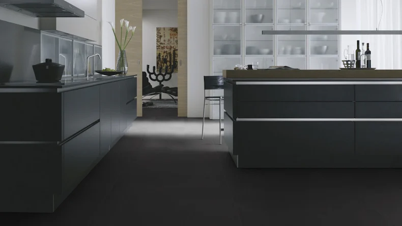 Wineo Vinile adesivo - 800 tile XXL Solid Black (DB00103-1)