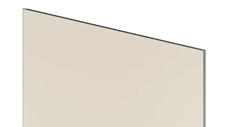 planeo Wandverkleidung Kunststoff Paneele XL - MPC Ivory Satin 60 x 265