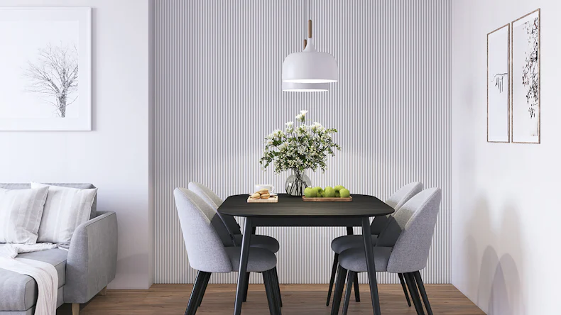 planeo Wandverkleidung Kunststoff Paneele XL - MPC Pure White 60 x 265