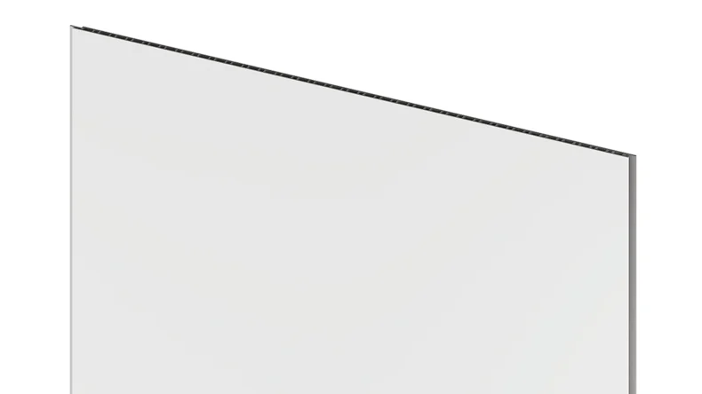 planeo Wandverkleidung Kunststoff Paneele XL - MPC Pure White 60 x 265