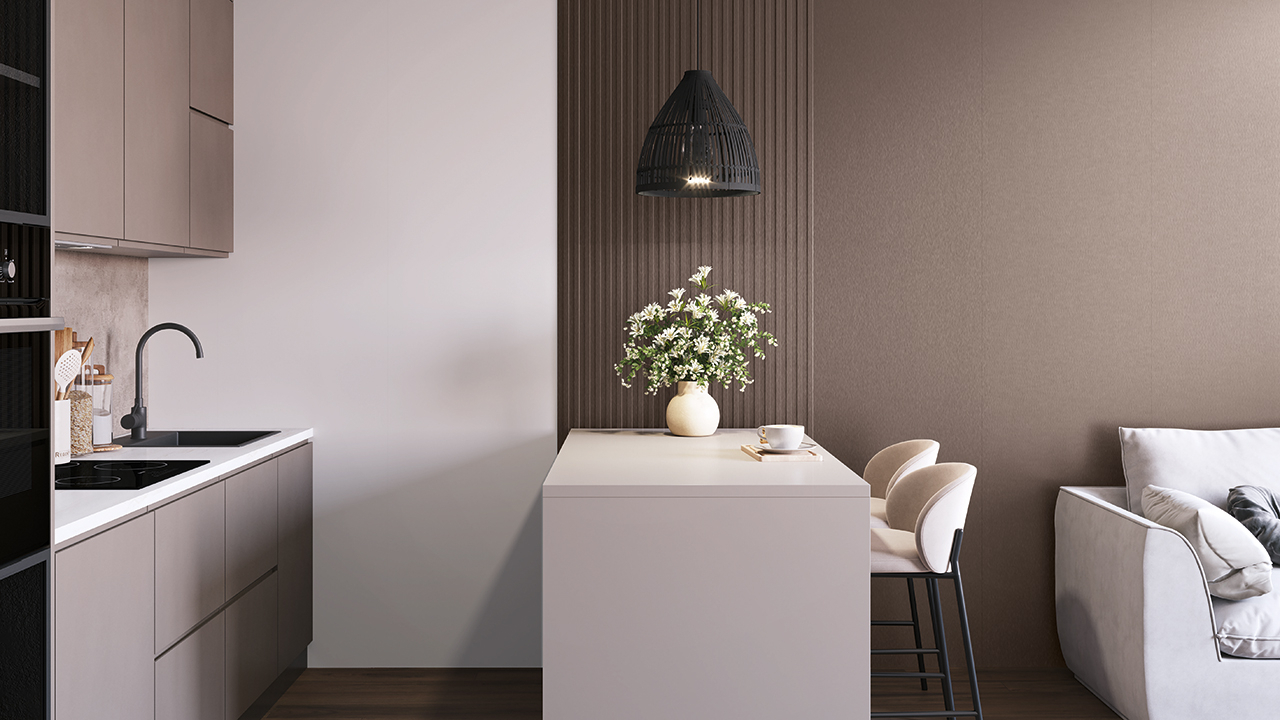 planeo Wandverkleidung Kunststoff Paneele XL - MPC Copper Blush 60 x 265