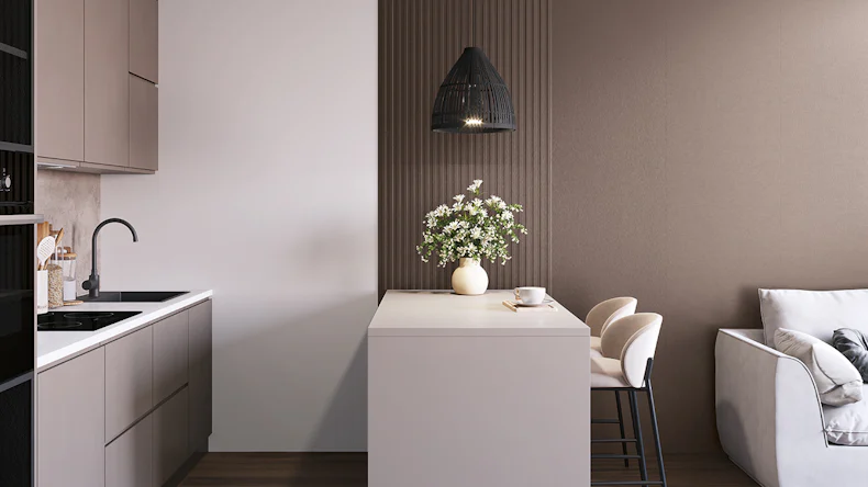 planeo Wandverkleidung Kunststoff Paneele XL - MPC Copper Blush 60 x 265