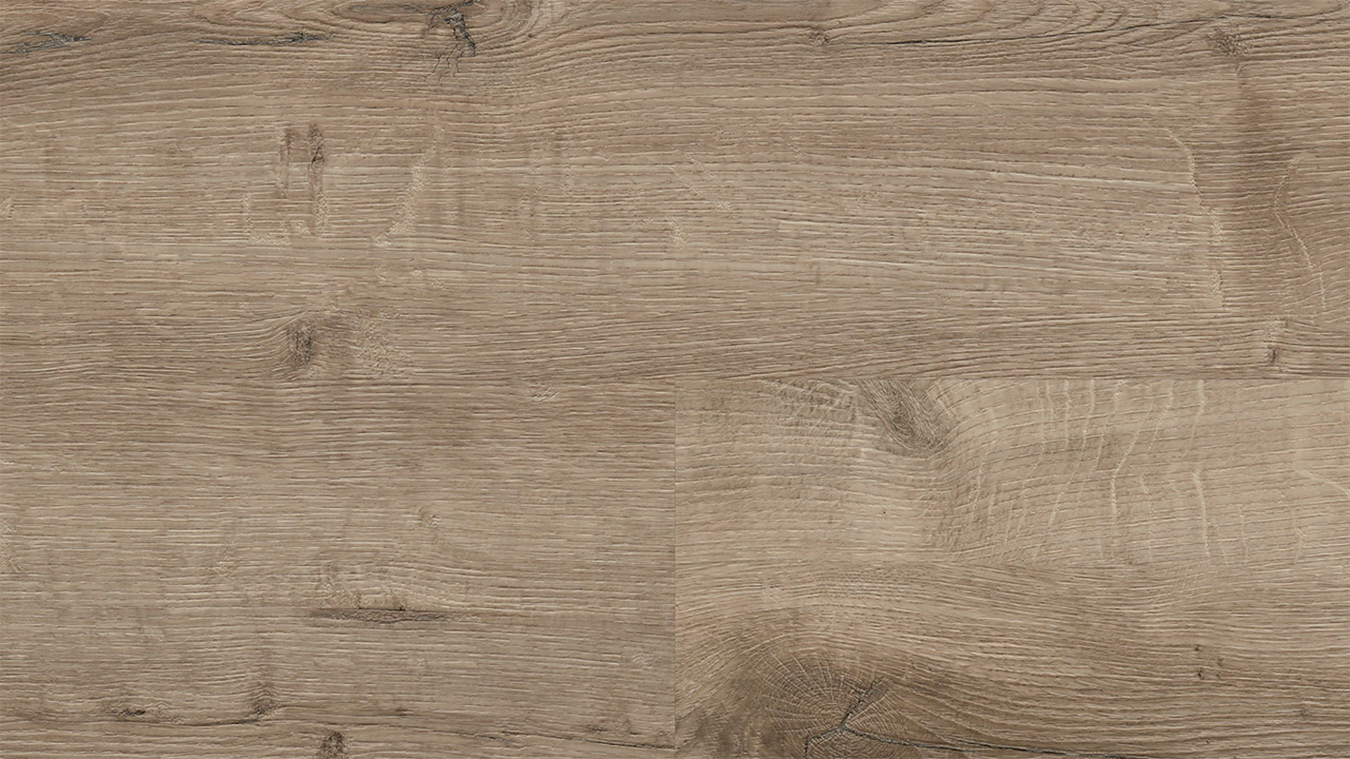 Wineo vinyle à coller - 400 wood XL Comfort Oak Taupe | Grain synchronisé (DB300WXL)