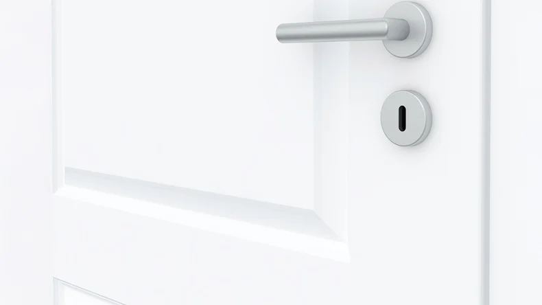 planeo Porte intérieure de style maison de campagne PUREA Casa 2 laque blanche 9003 chant design | laqué - 1985 x 610|735|860|985 mm