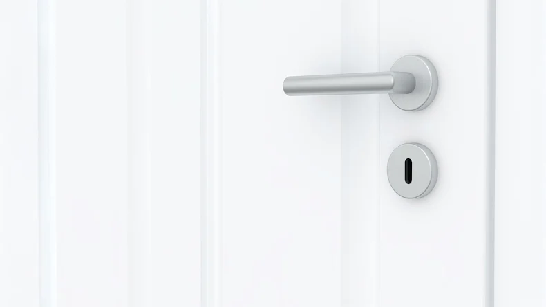 planeo Porte intérieure de style maison de campagne PUREA Casa 4 AR Laque blanche 9003 Chant design | laqué - 1985 x 610|735|860|985 mm