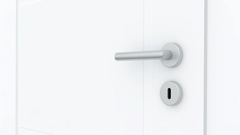 planeo Porte intérieure design PUREA Essence 3 laque blanche 9003 chant design | laqué - 1985 x 610|735|860|985 mm