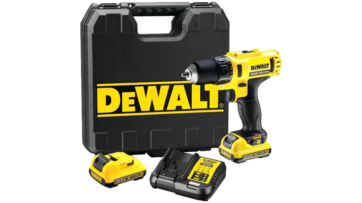 DeWALT 10.8Accumulator drill driver DCD710 - 2 batterie da 2Ah
