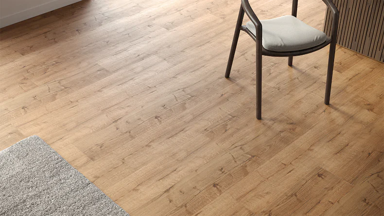 planeo Klick Vinyl - Rigid Eiche Naturbraun | Synchronprägung (DF-67501)