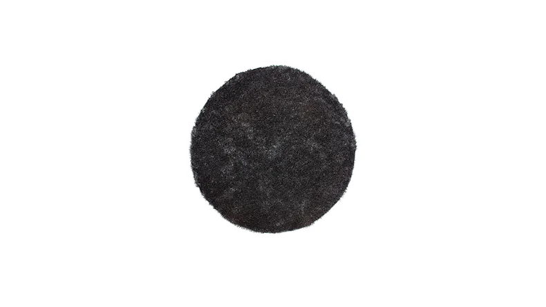 planeo Teppich - Diamond 700 Anthrazit 160 cm Rund