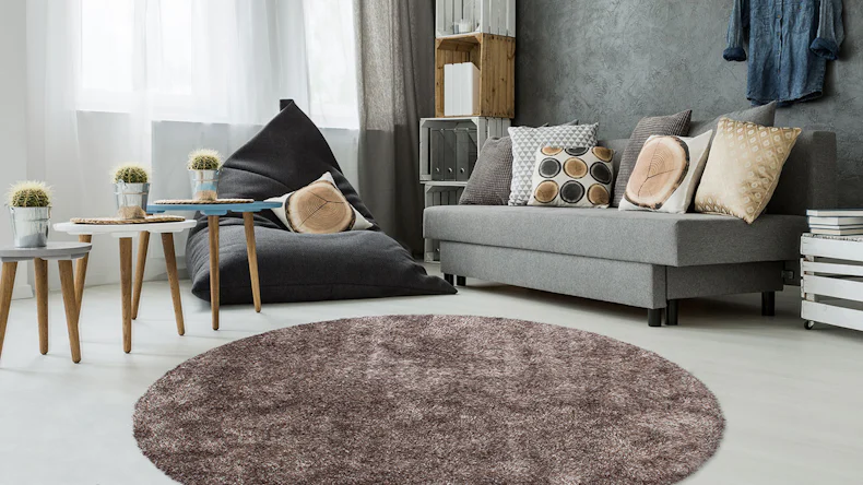 planeo Teppich - Diamond 700 Taupe