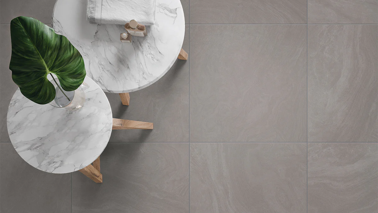 planeo DIYTile piastrelle per pavimento in marmo - 60 x 60 x 12 cm antracite PT