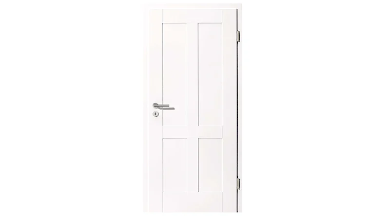 planeo Porte intérieure laquée Laque 2.0 - Dodo 9010 Laque blanche