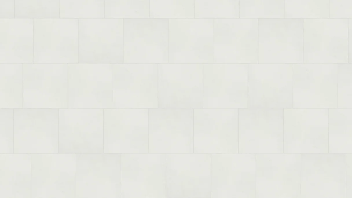 Wineo Klebevinyl - 800 tile XL Solid White (DB00102-2)