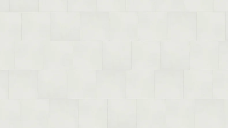 Wineo Vinile adesivo - 800 tile XL Solid White (DB00102-2)