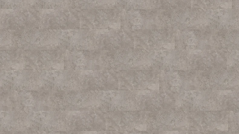 Wineo vinyle adhésif - 400 stone L Industrial Concrete Grey | Grain synchronisé (DB303SL)