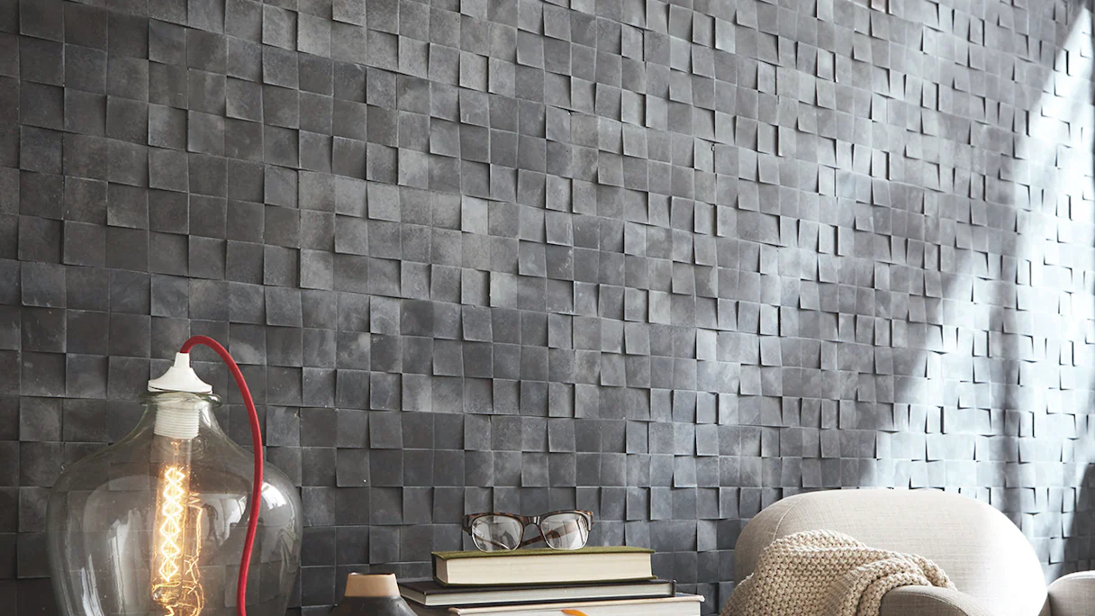 planeo StoneWall Solid Cubic - Anthracite
