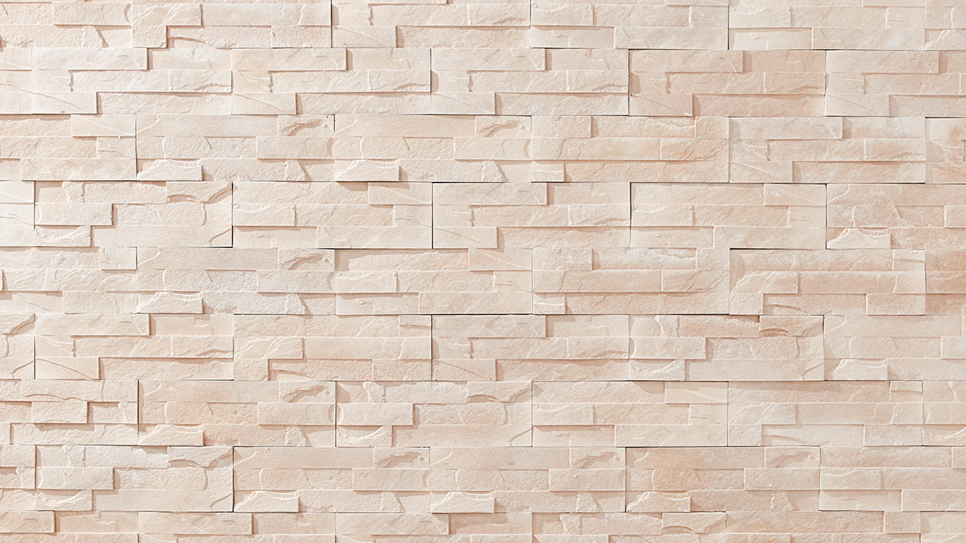 planeo StoneWall Solid Jade - Beige-Rosa 