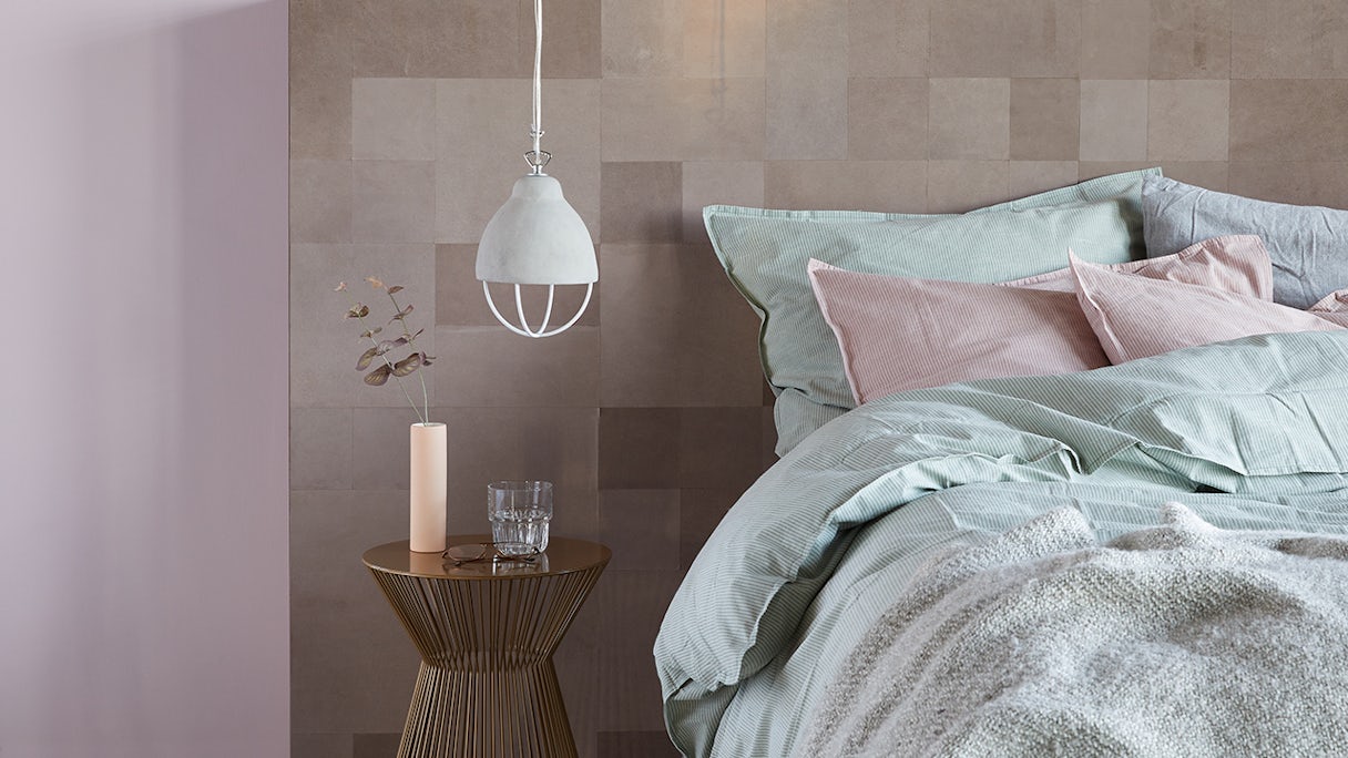 planeo LeatherWall Taupe 1-panel