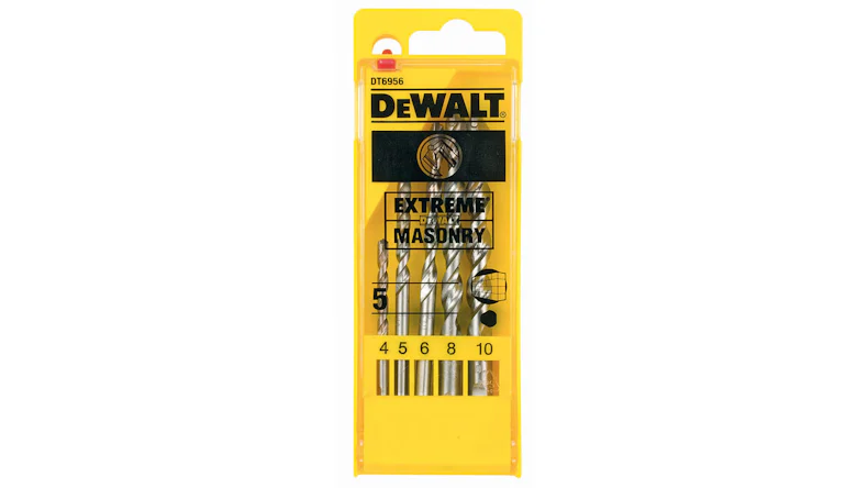 DeWalt jeu de forets à maçonnerie 5 pièces