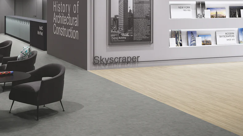 Gerflor Klick Vinyl Rigid - Creation 70 Clic Linear Wood Clear | Authentisches Erscheinungsbild (61271701)