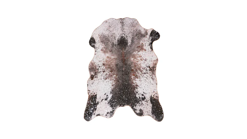 planeo Teppich - Western 525 Silber / Schwarz 130 x 170 cm