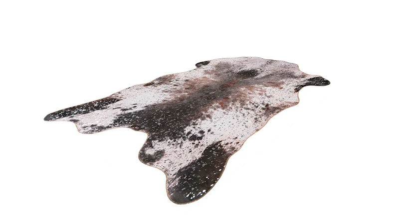 planeo Teppich - Western 525 Silber / Schwarz 130 x 170 cm