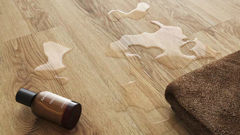 planeo Rigid Klick Vinyl - SolutionX 2in1 Eiche Hell | Trittschalldämmung integr. (ECF-0057)