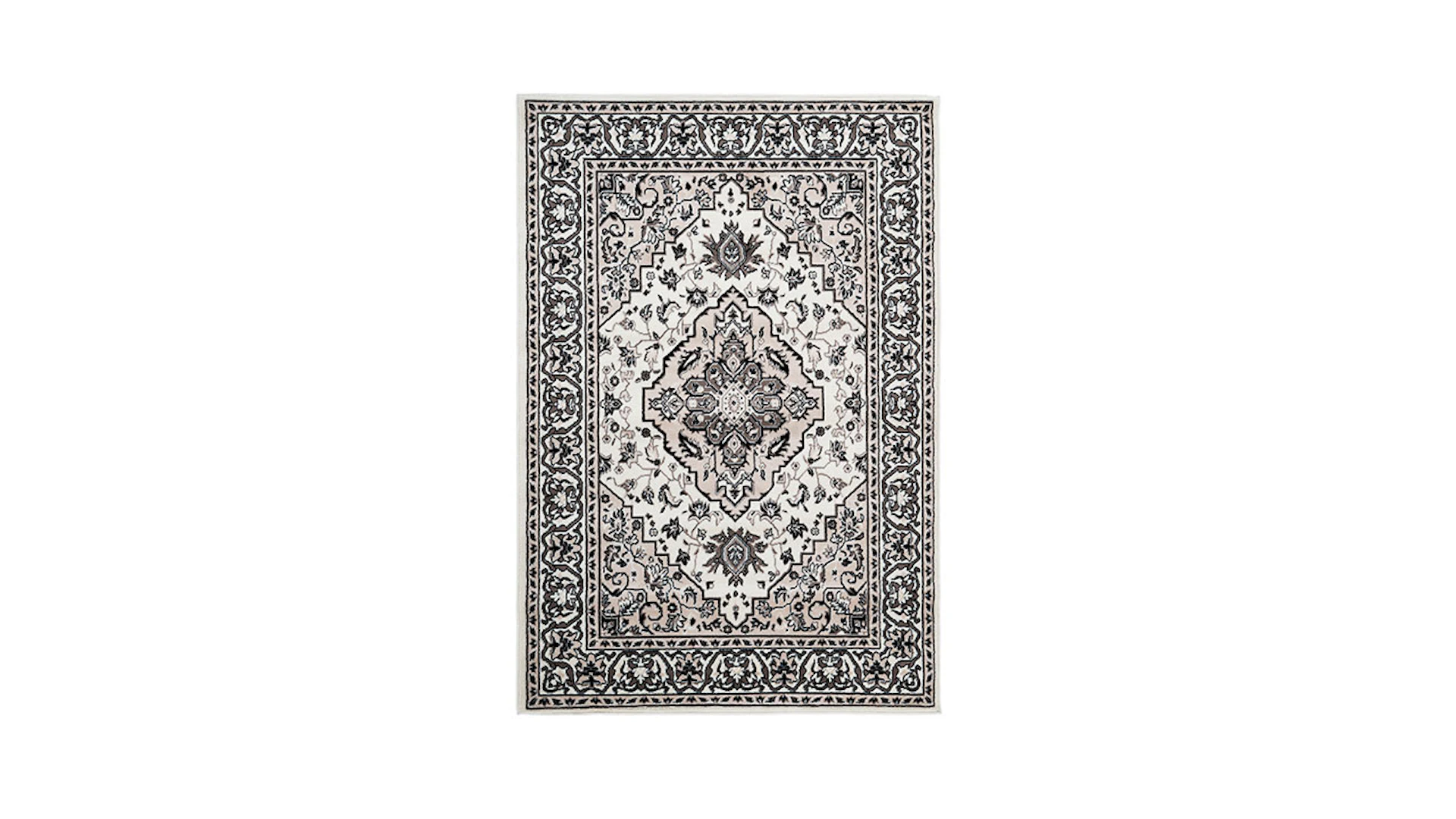 planeo Teppich - Egypt - Assuan Elfenbein 160 x 230 cm