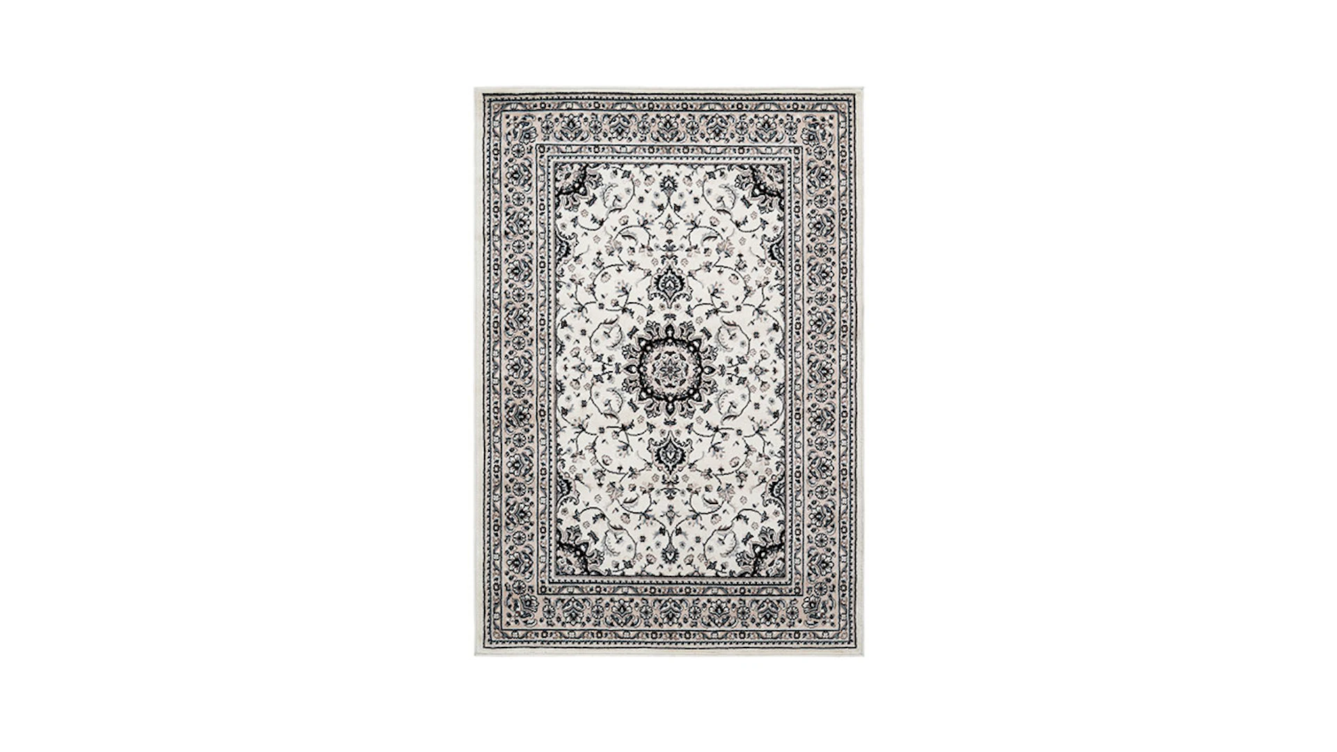 planeo Teppich - Egypt - Tanta Elfenbein 80 x 300 cm