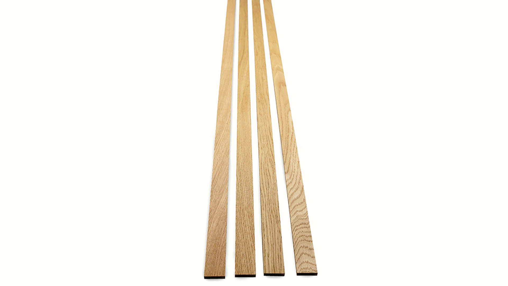 planeo WoodWall Easy-Sticks - Chêne brun clair 2,50m
