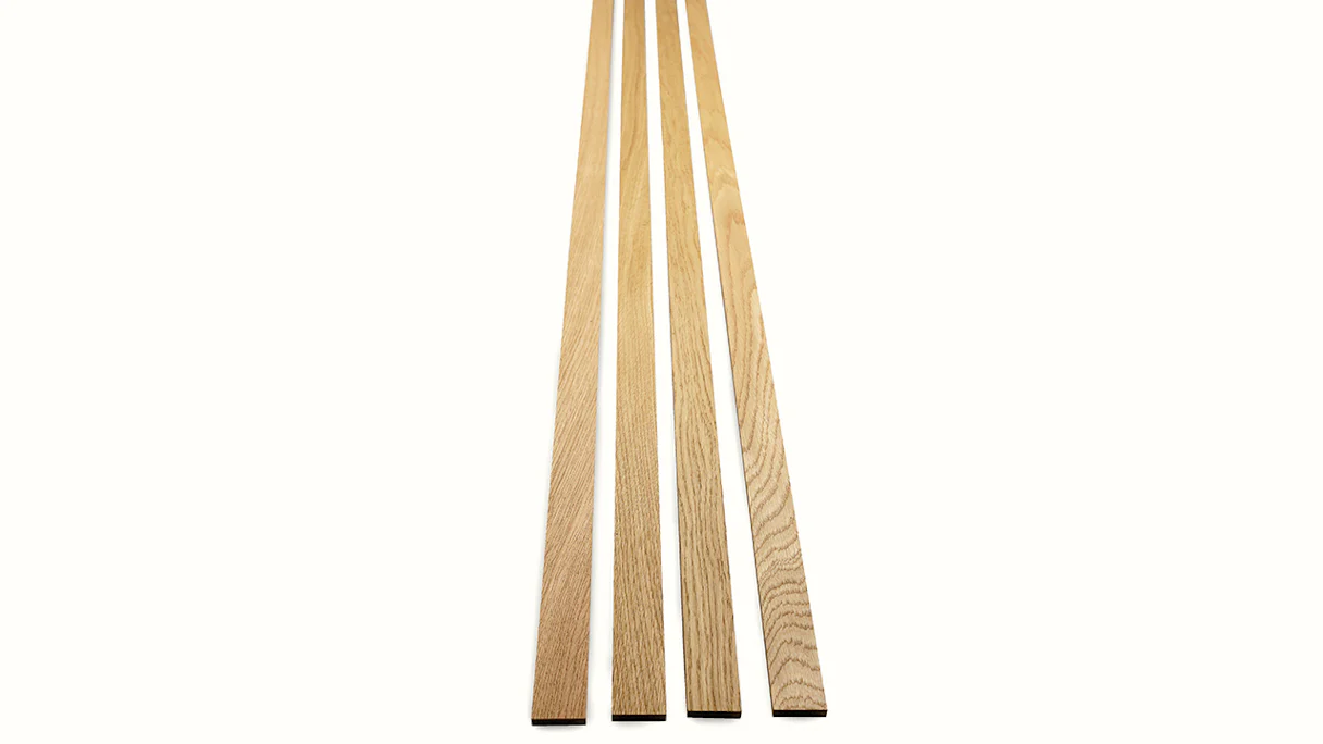 planeo WoodWall Easy-Sticks - rovere marrone chiaro 2,50m