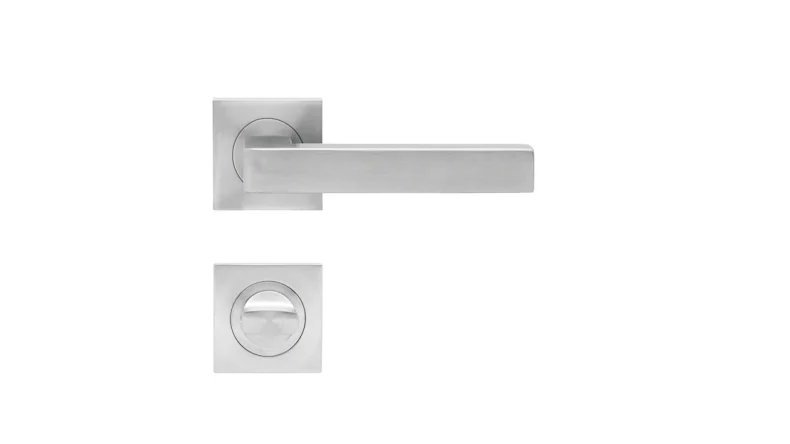 Drücker Seatle ER46Q Edelstahl matt - Bad quadr. Rosetten