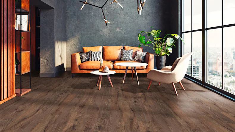 planeo Klebevinyl - Woodcroft Rustic Brown (ES-V-WRB)