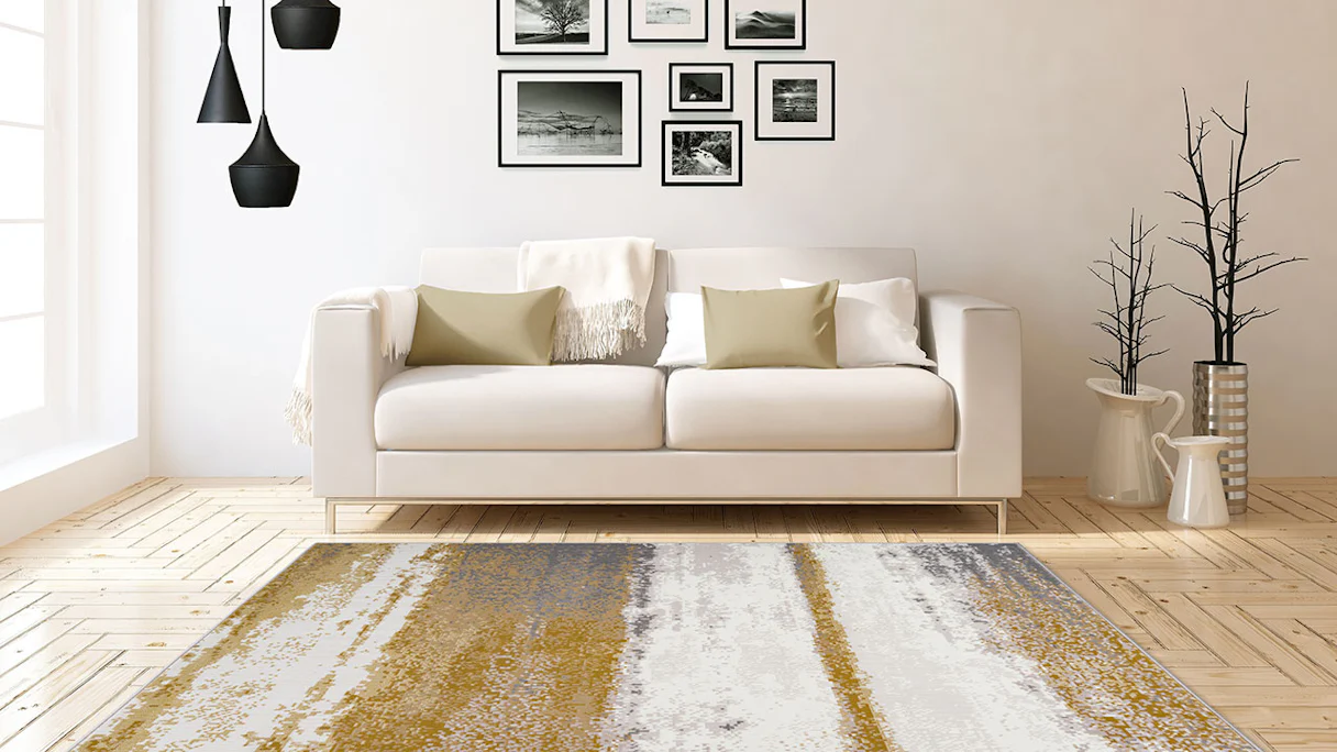 planeo carpet - Esperanto 525 Yellow 200 x 290 cm