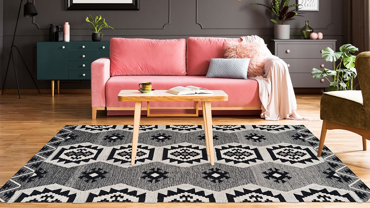 planeo carpet - Ethnie 300 grey 160 x 230 cm