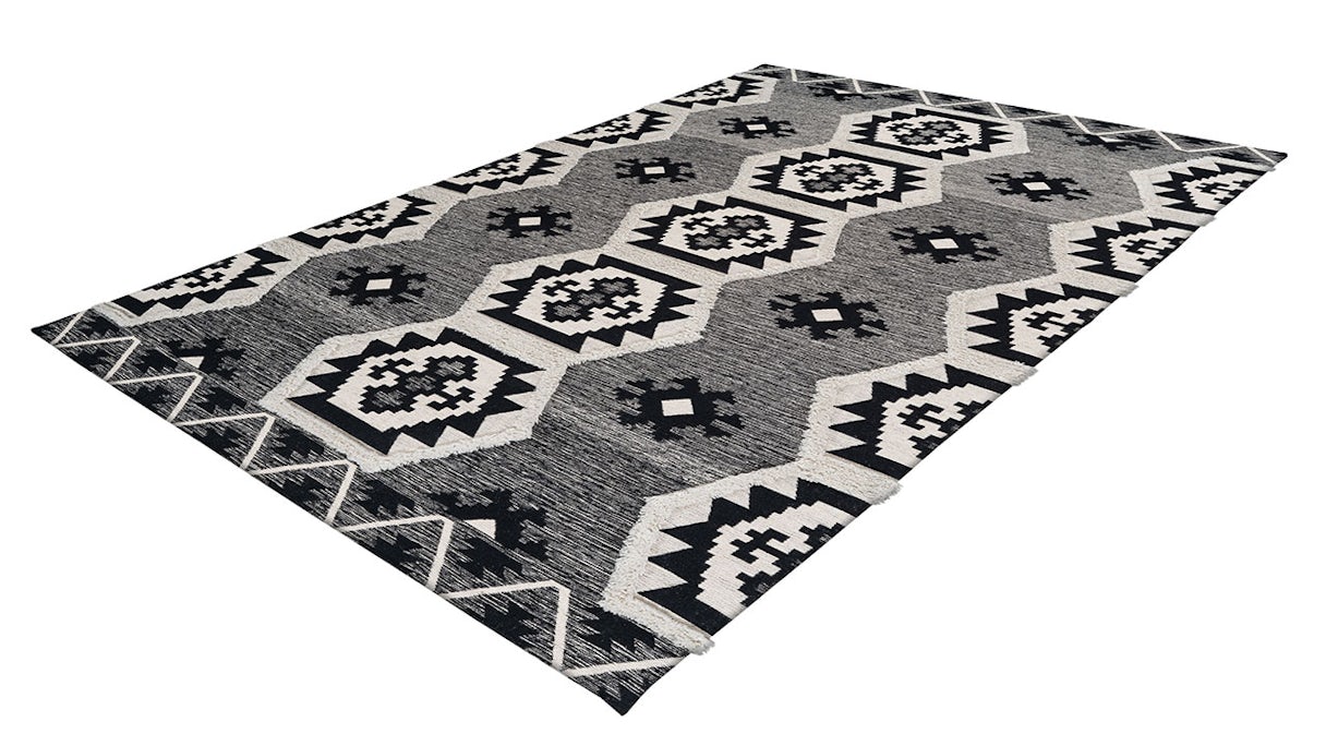 planeo carpet - Ethnie 300 Grey 80 x 150 cm