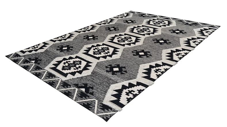 planeo Teppich - Ethnie 300 Grau