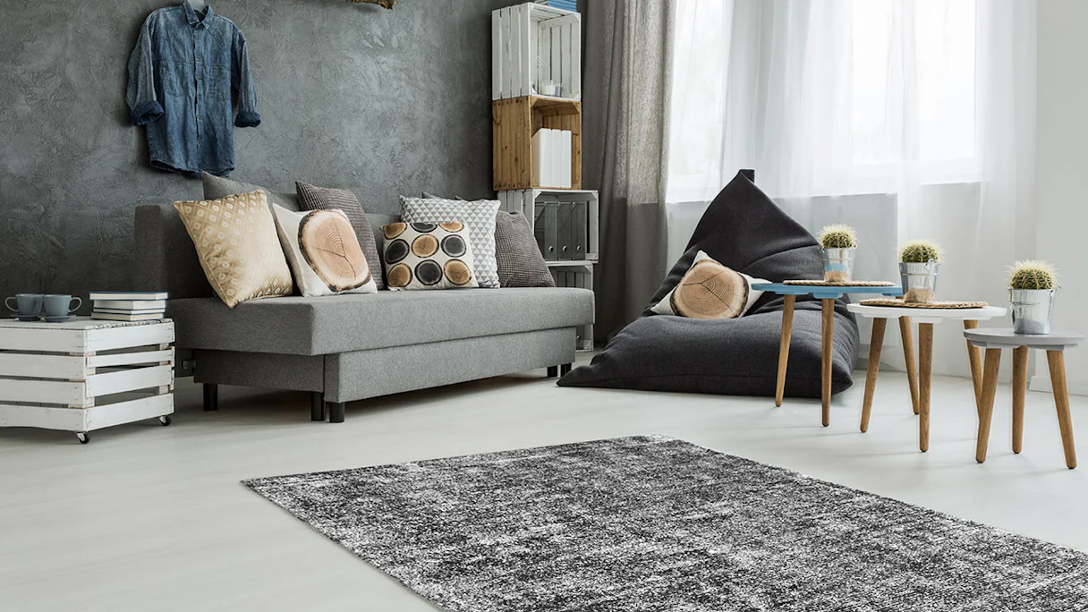 planeo carpet - Etna 110 anthracite 80 x 150 cm