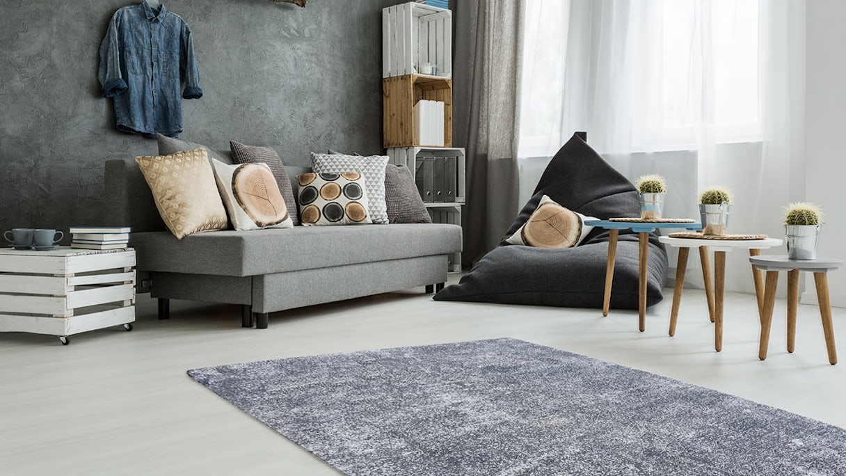 planeo carpet - Etna 110 light blue 160 x 230 cm