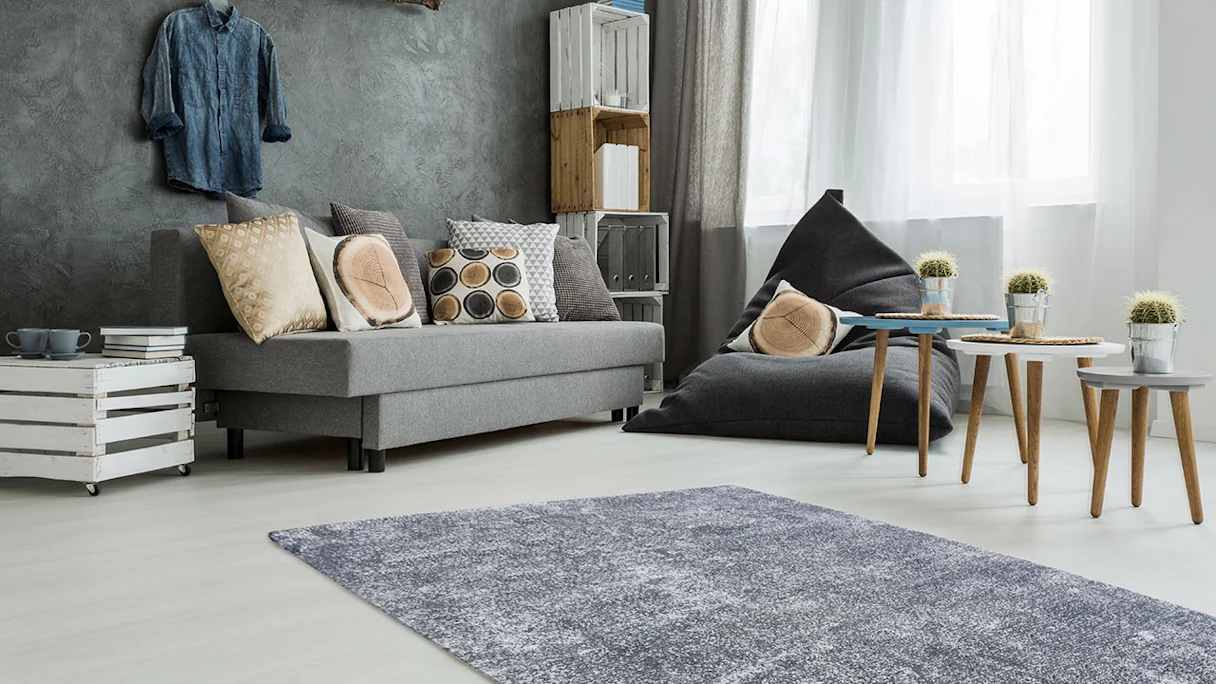 planeo carpet - Etna 110 light blue 120 x 170 cm