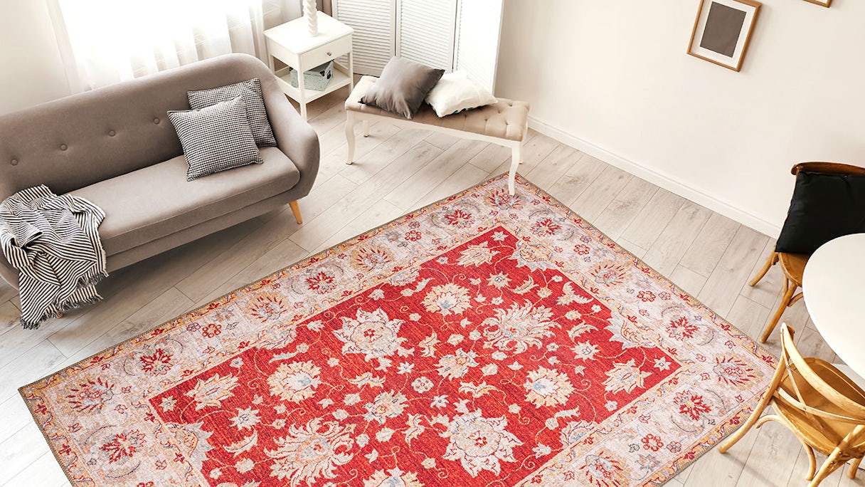 planeo carpet - Faye 625 red 110 x 180 cm