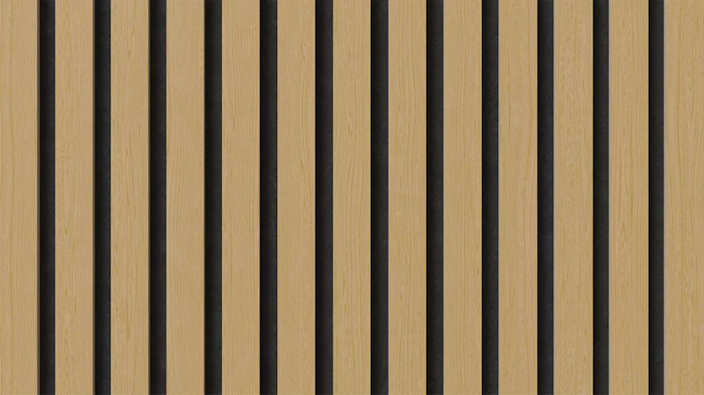 pannelli acustici planeo - rovere naturale 2480 x 600 x 21,5 mm | ignifugo