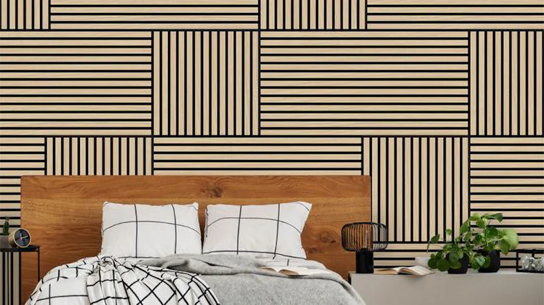 planeo Akustikpaneel - MixWall Timber Solid Flare Oak 52 x 104 cm | Echtholzfurnier (PLMW-00411A)