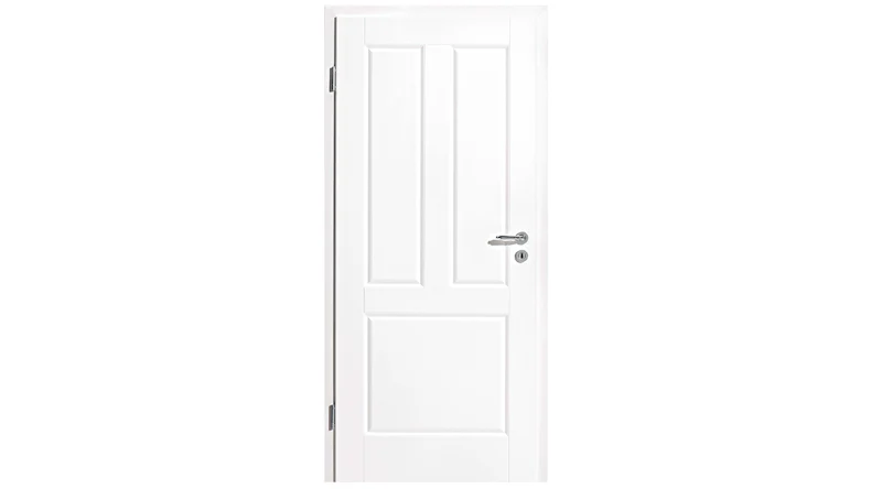 planeo Lack-Innentür Lack 2.0 - Folke 9010 Weisslack 1985 x 860 mm DIN R - Rund MDF Band 3-t