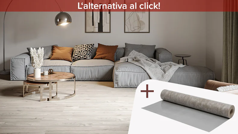 planeo Vinile ad incastro - Modern Concrete (STICK-PLDD2570-FRI)